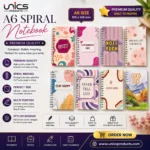 A6 Spiral Notebook – Premium Quality