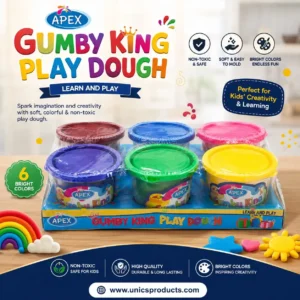 APEX Gumby King Play Dough – Learn & Play