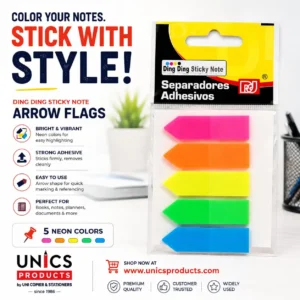 Arrow Flags Sticky Notes - The Perfect Solution for Bookmarking