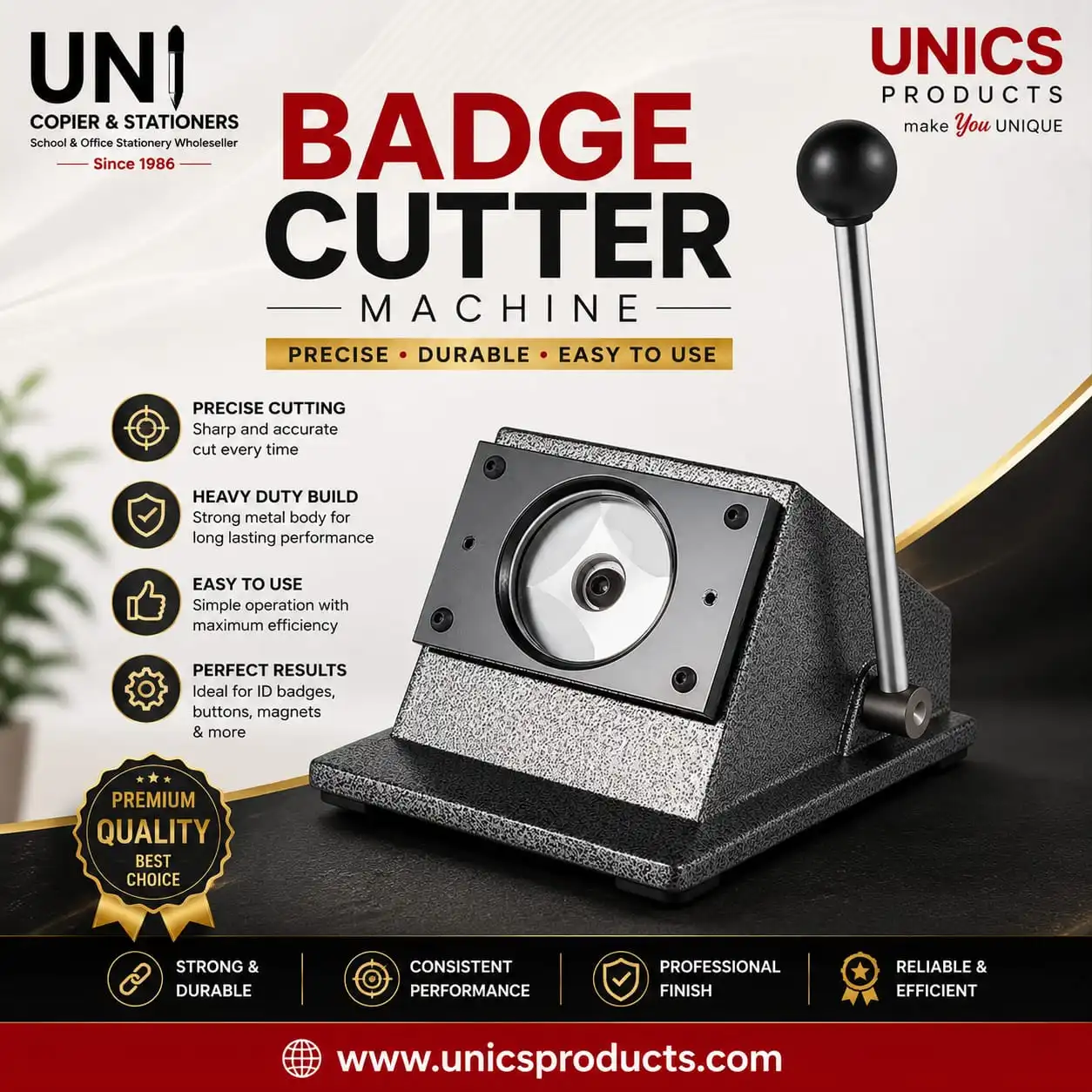 Badge Cutter Machine