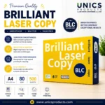 Brilliant Laser Copy Paper – A4 80 GSM