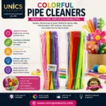 Colorful Pipe Cleaners - Pack of 50