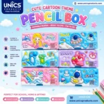 Cute Cartoon Theme Pencil Box