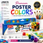 DINO Junior Poster Colors - (6+1 Colors Set)
