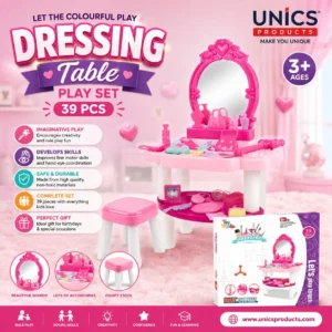 Dressing Table – 39 Pcs Play Set