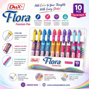 Dux Flora Fountain Pen – Premium Writing Experience