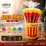 Dux Fries Pencil Art #555 - 24 Pencils Jar