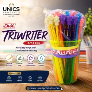 Dux Triwriter Art #666 – 48 Pencils Jar
