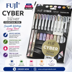 FUJI Cyber Silver Fountain Pen