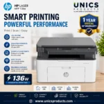 HP Laser MFP 136w Printer Print • Scan • Copy