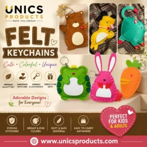 Handmade Felt Keychains