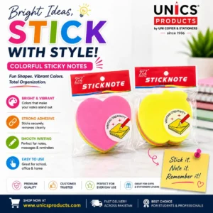 Shape Sticky Notes - Perfect for Reminders