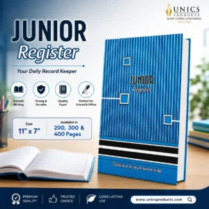 Junior Register - Size 11 × 7