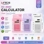 KC-888C Mini Calculator - Stylish & Portable