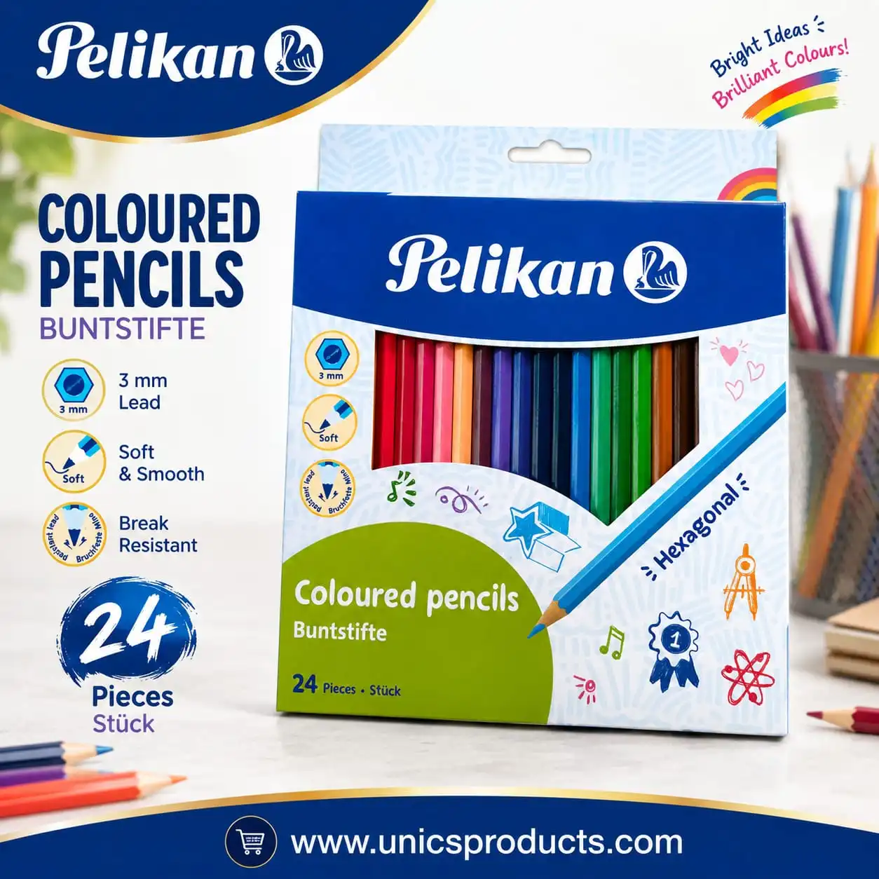 Pelikan 24 Color Pencils