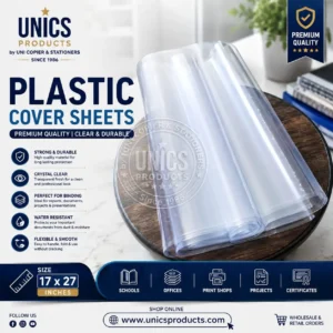 Plastic Cover Sheets - 12-Piece Pack