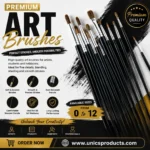 Premium Round Paint Brushes – Perfect for Every Stroke