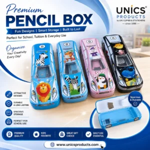Premium Car Shape Pencil Box