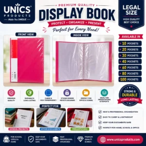Premium Legal Size Display Book