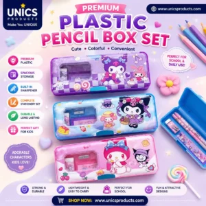 Premium Plastic Pencil Box - Art No. DZ5606