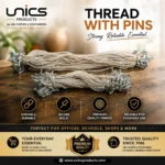 Premium Thread with Pins – Strong, Durable & Ready to Use