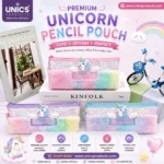Premium Unicorn Fur Pencil Pouch - Art No. H-233