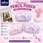 Premium Unicorn Pencil Pouch - Art No. 3596