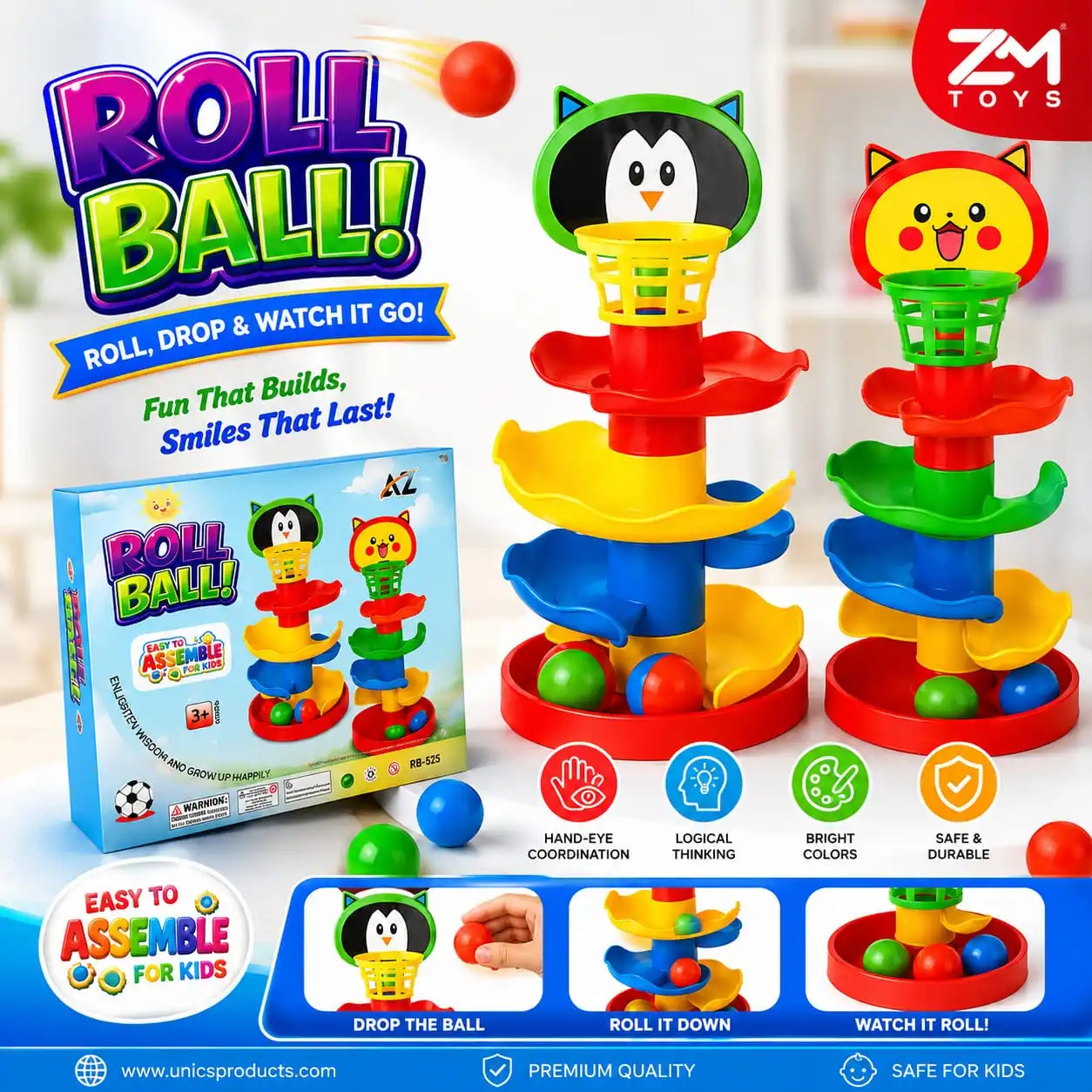 Roll Ball – Fun Learning Toy