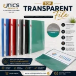 TOP Transparent File- Durable & Reusable