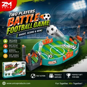 Two Players Battle Football Game