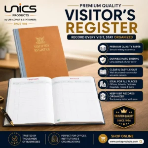 Visitor's Register – Premium Quality