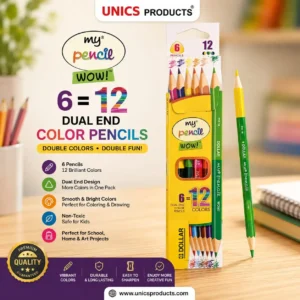 Dollar My Pencil WOW! Dual 6 Color = 12