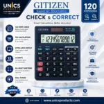 GITIZEN MJ-120T-W Calculator