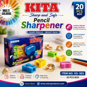 KITA Pencil Sharpener - Box of 20 Sharpener