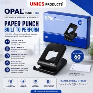 OPAL PUNCH 865 — Heavy Duty Paper Punch