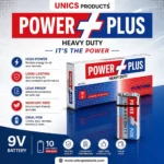 Power Plus 9V Heavy Duty Battery