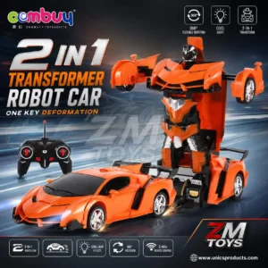 Remote Control 2-in-1 Transformer Robot Lamborghini Car
