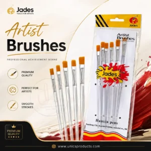 Transparent Brush Set – Set of 6