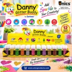 Danny Glitter Buddy by Zarinex® - 12 Dazzling Colours