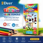 Deer Rainbow Color Pencils - 6 Color Pencils