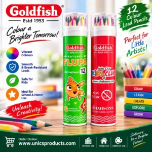 Goldfish Color Lead Pencils – 12 Colors