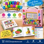 Little Learners Library – 10 Premium Board Books