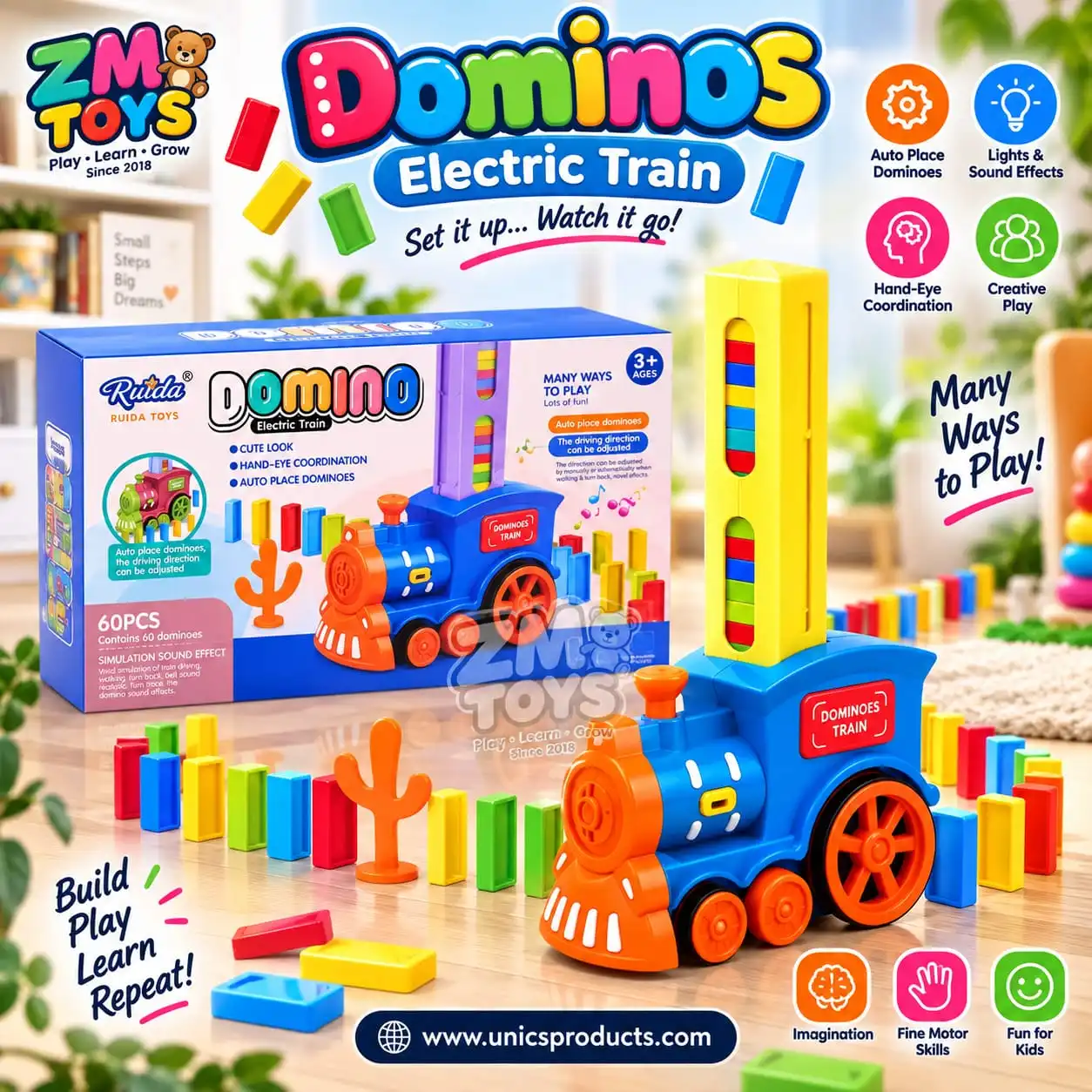 New Dominos Electric Train