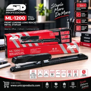 STD Professional ML-1200 Heavy Duty Long Reach Stapler