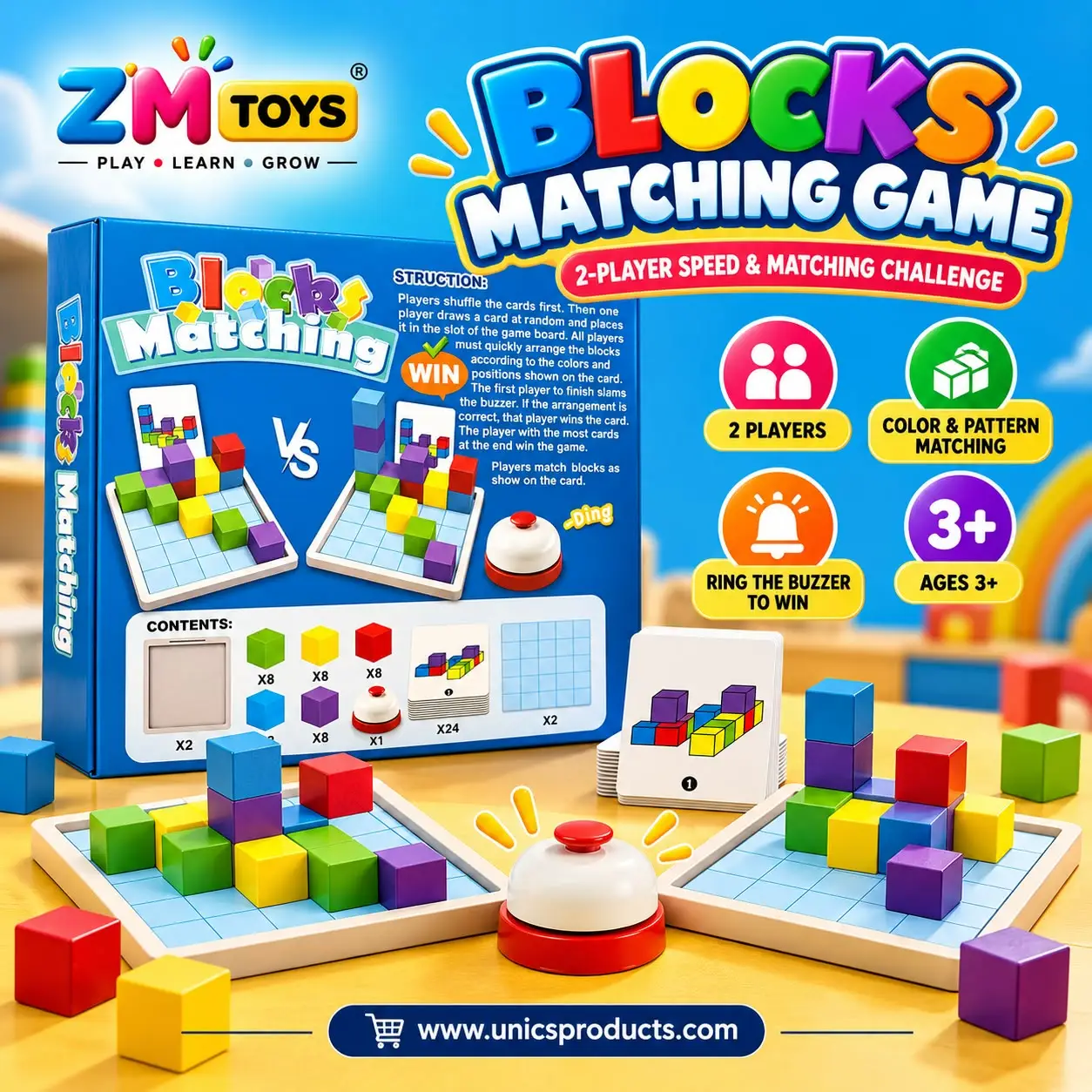 Blocks Matching Game