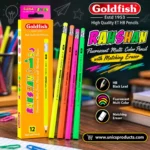 Goldfish RAUSHAN Fluorescent Multi-Color Pencils