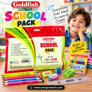Goldfish School Pack – Complete Stationery Set