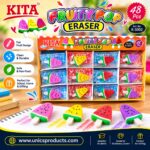 KITA Fruity Pop Erasers – Art. No. K-3002