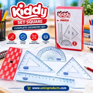 Kiddy Set Square – Complete Geometry Set