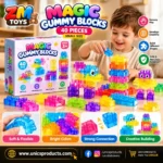 Magic Gummy Blocks - 40 Pieces – Small Size